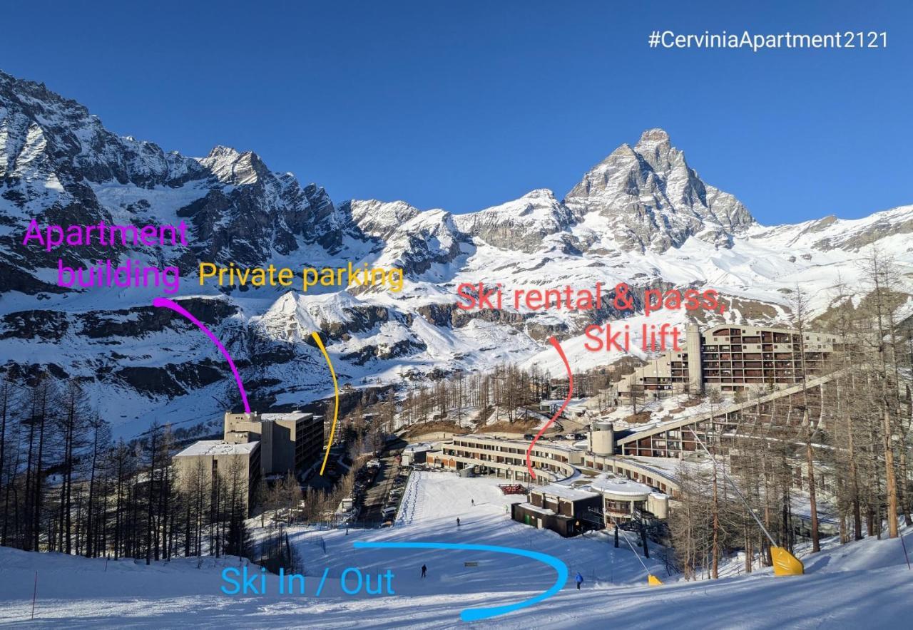 Cervinia Apartment 2121 - Ski & Mountain Panorama Breuil-Cervinia Εξωτερικό φωτογραφία